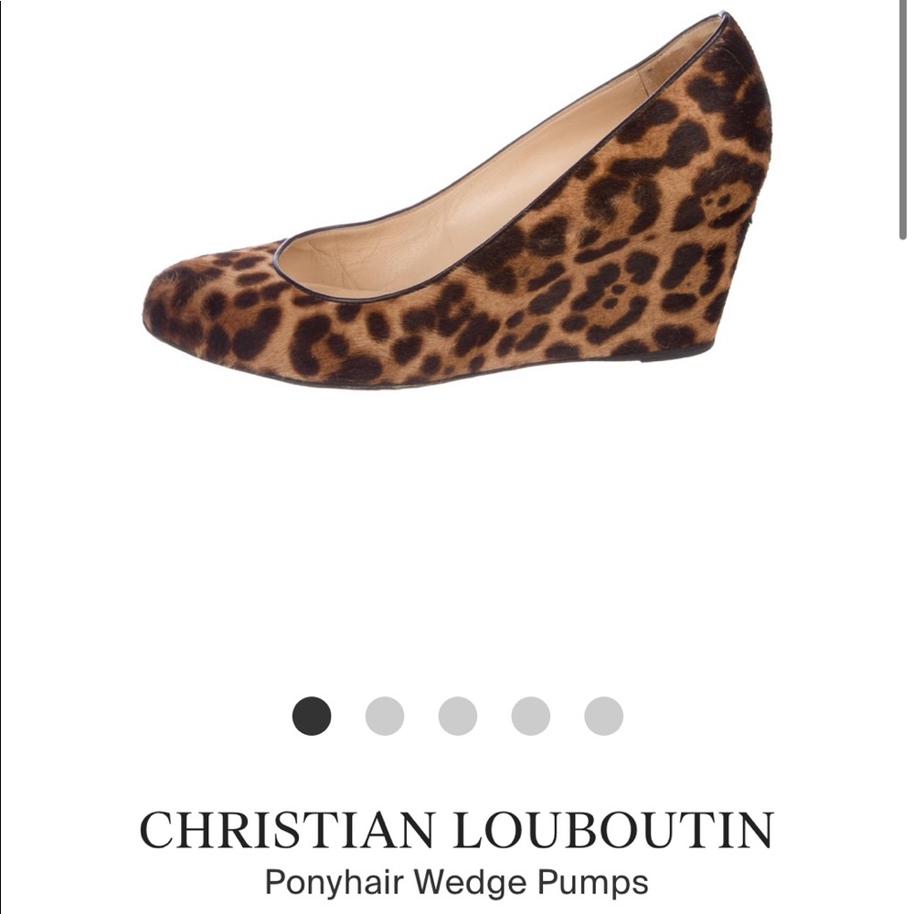 Christian Louboutin Cheetah Shoes